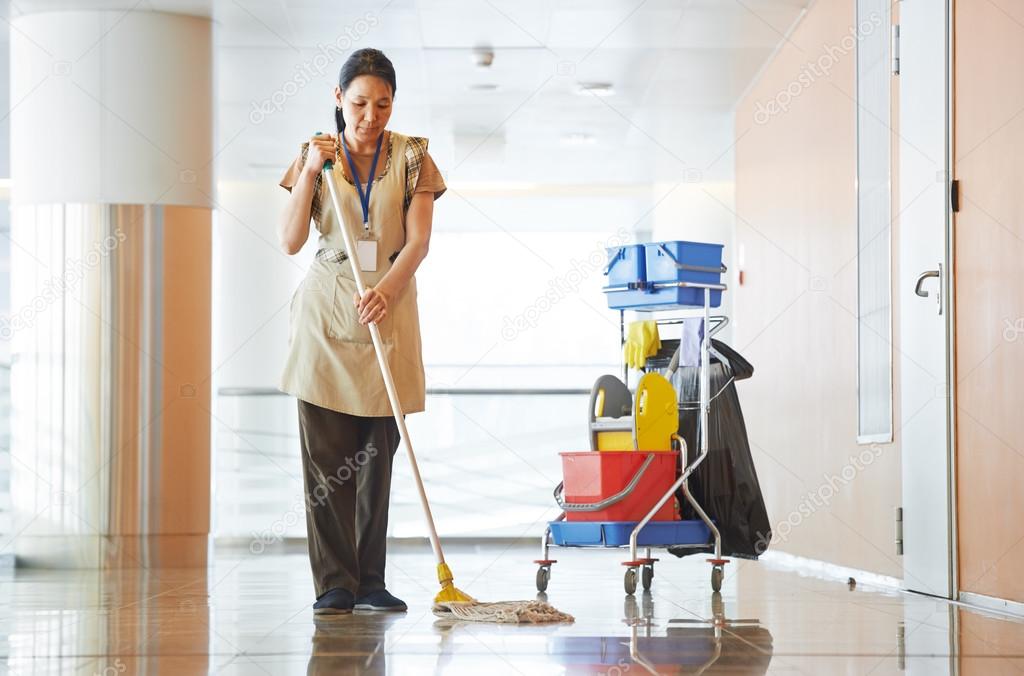 Lavage des sols des parties communes